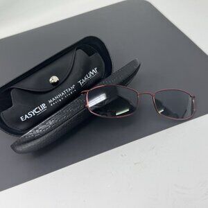 EasyClip Patented Technology S2501 Full Rim  Eyeglasses Polarized Clip Only